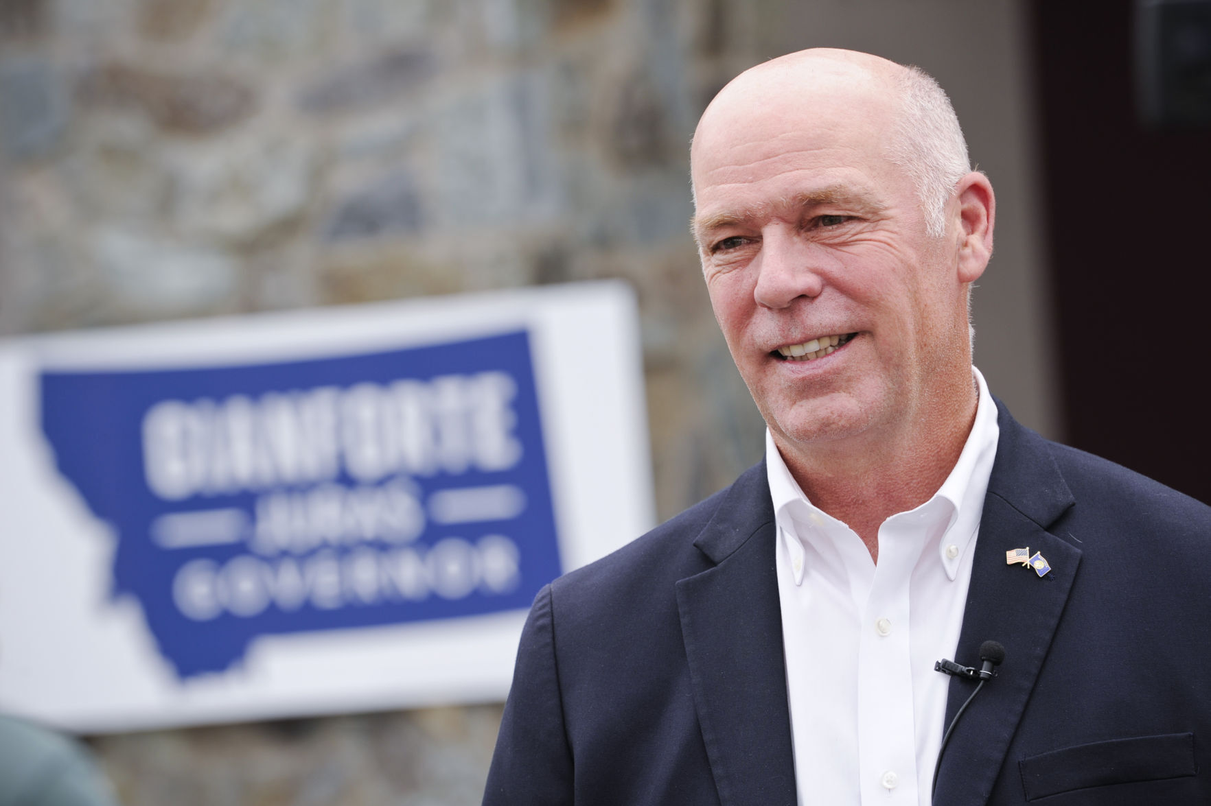 Republican gubernatorial candidate U.S. Rep. Greg Gianforte